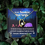 Camping Van To My Smokin Hot Wife The First Time Our Eyes Met Forever Love Heart Necklace Camping Van To My Smokin Hot Wife The First Time Our Eyes Met Forever Love Heart Necklace
