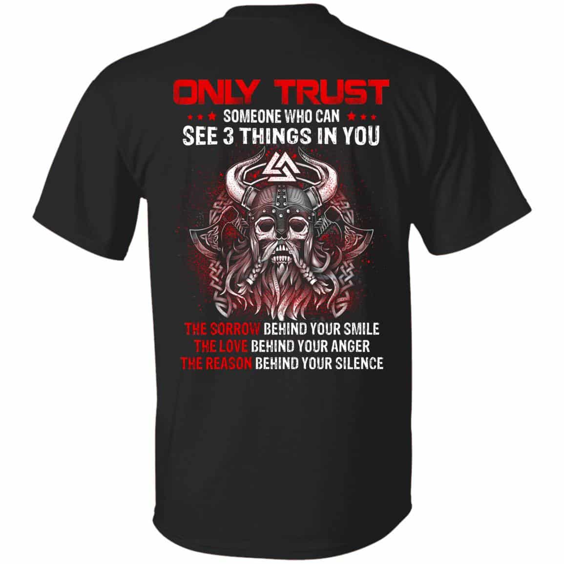 only trust shirt, Black, Unisex T-Shirt