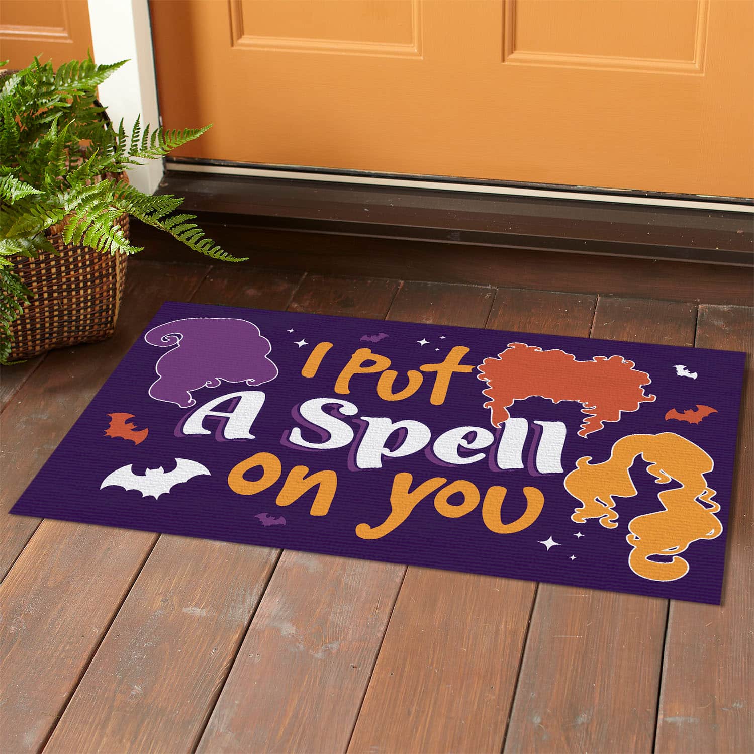 25 HG. Put A Spell (4) Doormat mockup 1