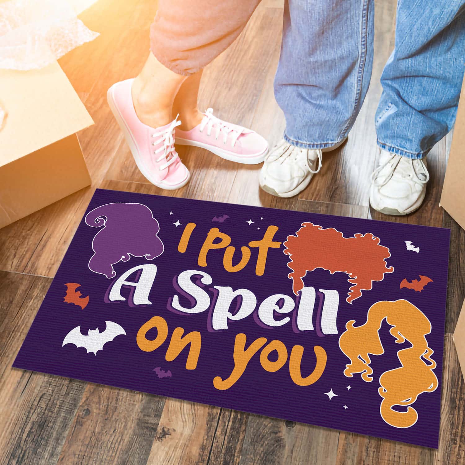 25 HG. Put A Spell (4) Doormat mockup 6
