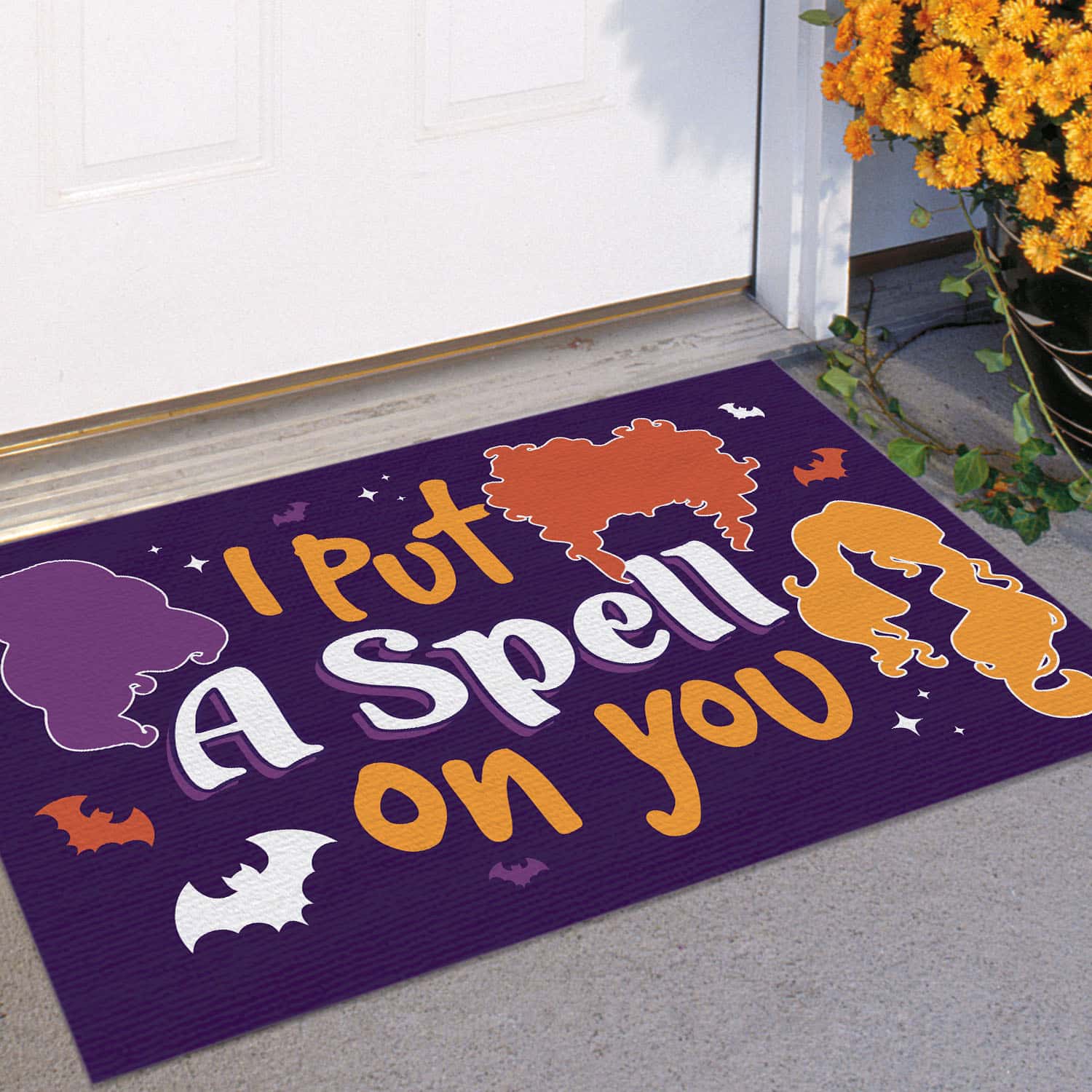 25 HG. Put A Spell (4) Doormat mockup 11