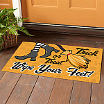 6HV. Trick Or Treat- (6) Doormat mockup 1