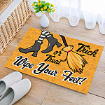 6HV. Trick Or Treat- (6) Doormat mockup 2