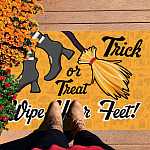 6HV. Trick Or Treat- (6) Doormat mockup 7