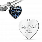 Overflowing With Thankfulness Heart Pendant Necklace Overflowing With Thankfulness Heart Pendant Necklace