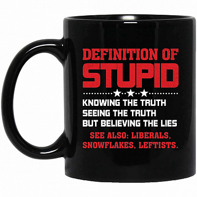 11 oz. Black Mug