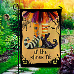 8BN. If The Shoes Fit 30x40 Garden Flag Mockup 1