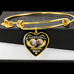 I Believe in Angels Because I Have Some in Heaven Personalized Photo Heart Pendant Necklace