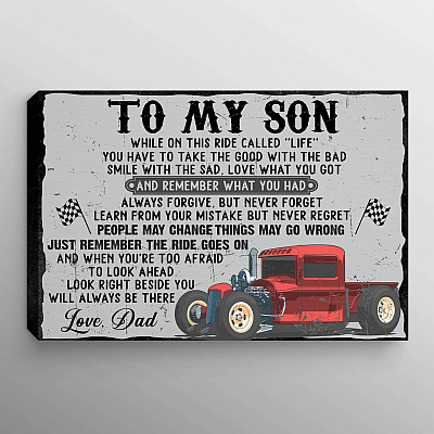0.75'' Framed Canvas