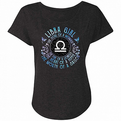 Ladies Triblend Dolman Sleeve