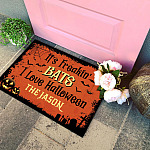 7VT. It's Freakin Bats sample design Doormat mockup 4