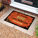 7VT. It's Freakin Bats sample design Doormat mockup 10