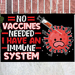 2TM. No Vaccines -doormat Doormat mockup 12