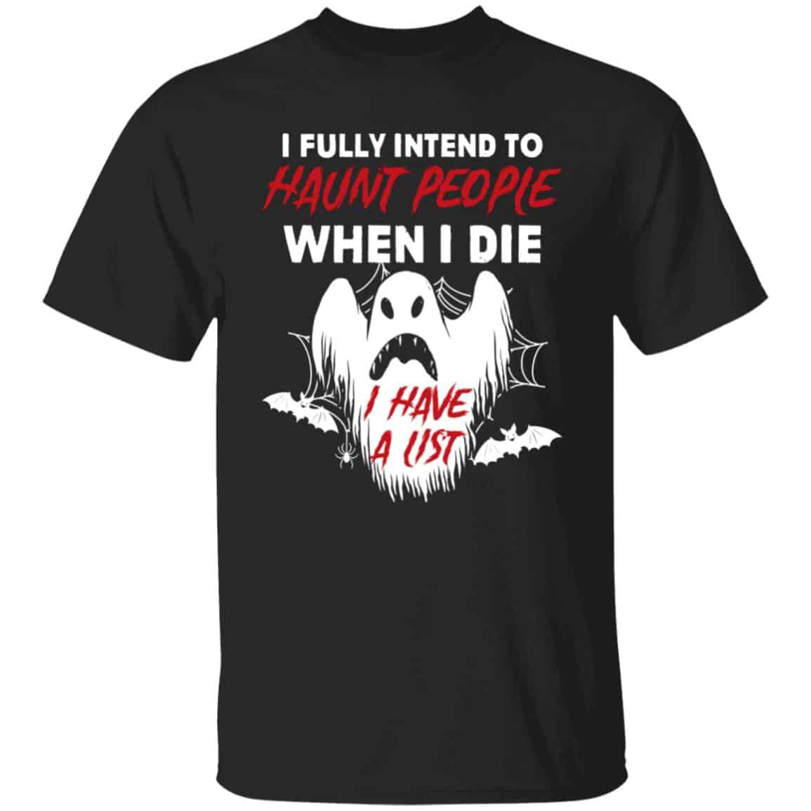 haunt shirt, Black, Unisex T-Shirt