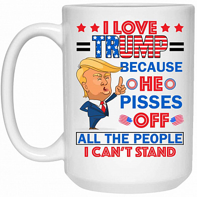 15 oz. White Mug