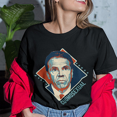 Alternative view of Cuomosexual Cuomo Hope Funny Saying T-Shirt - V-Neck Shirt