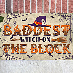 7LV. Baddest Witch (6) Doormat mockup 12fx