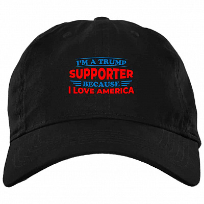 Brushed Twill Dad Cap
