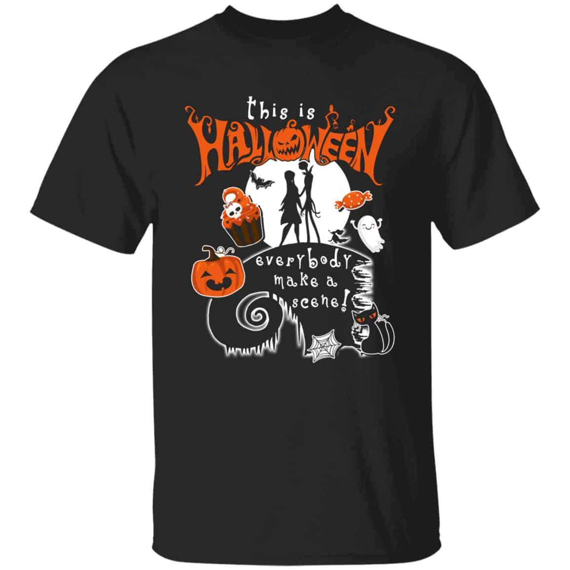 hallo, Black, Unisex T-Shirt