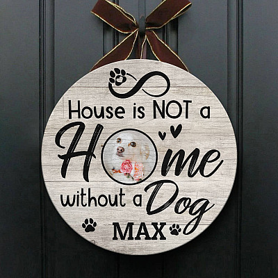 Wooden Door Sign