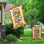 5MH. Fall For Pumpkin Flag 30x40 Garden & House Mockup 1