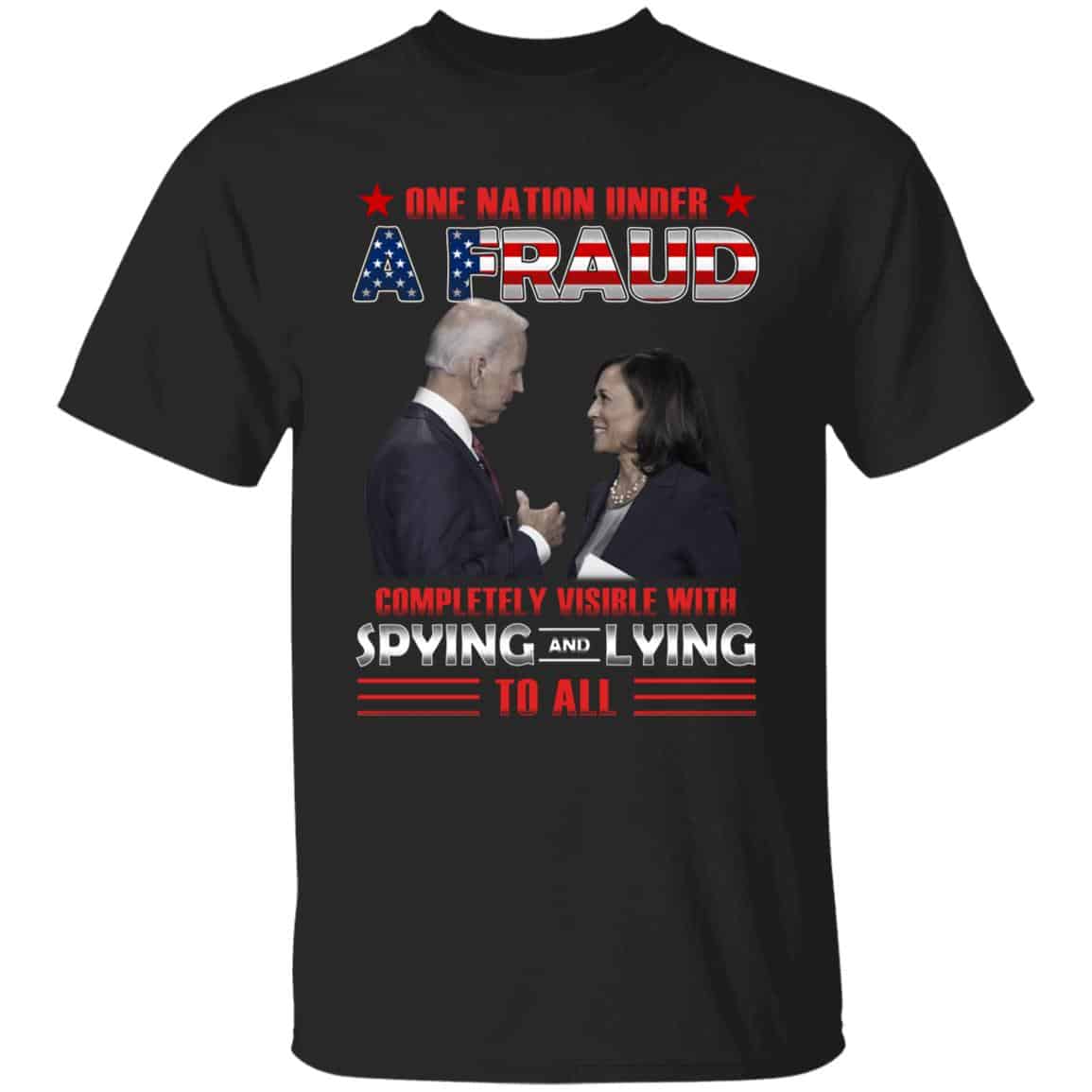 one nation, Black, Unisex T-Shirt