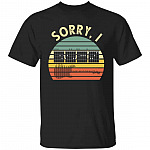 2KT. Guitar Sorry I Don't Give A Fuck, Black, Unisex T-Shirt