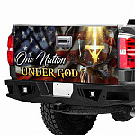 34 HG. One Nation Tailgate Tailgate Wrap Mockup 12