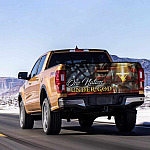 34 HG. One Nation Tailgate Tailgate Wrap Mockup 14
