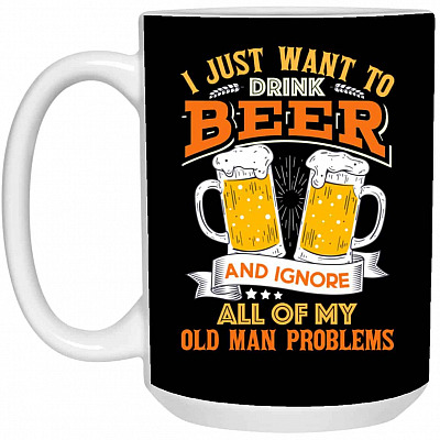 15 oz. White Mug