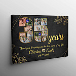35 YEARS (Sample Design) Canvas Landscape - Tilt Angle