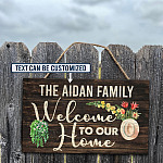8MH. Welcome Our Home Sign Mockup1