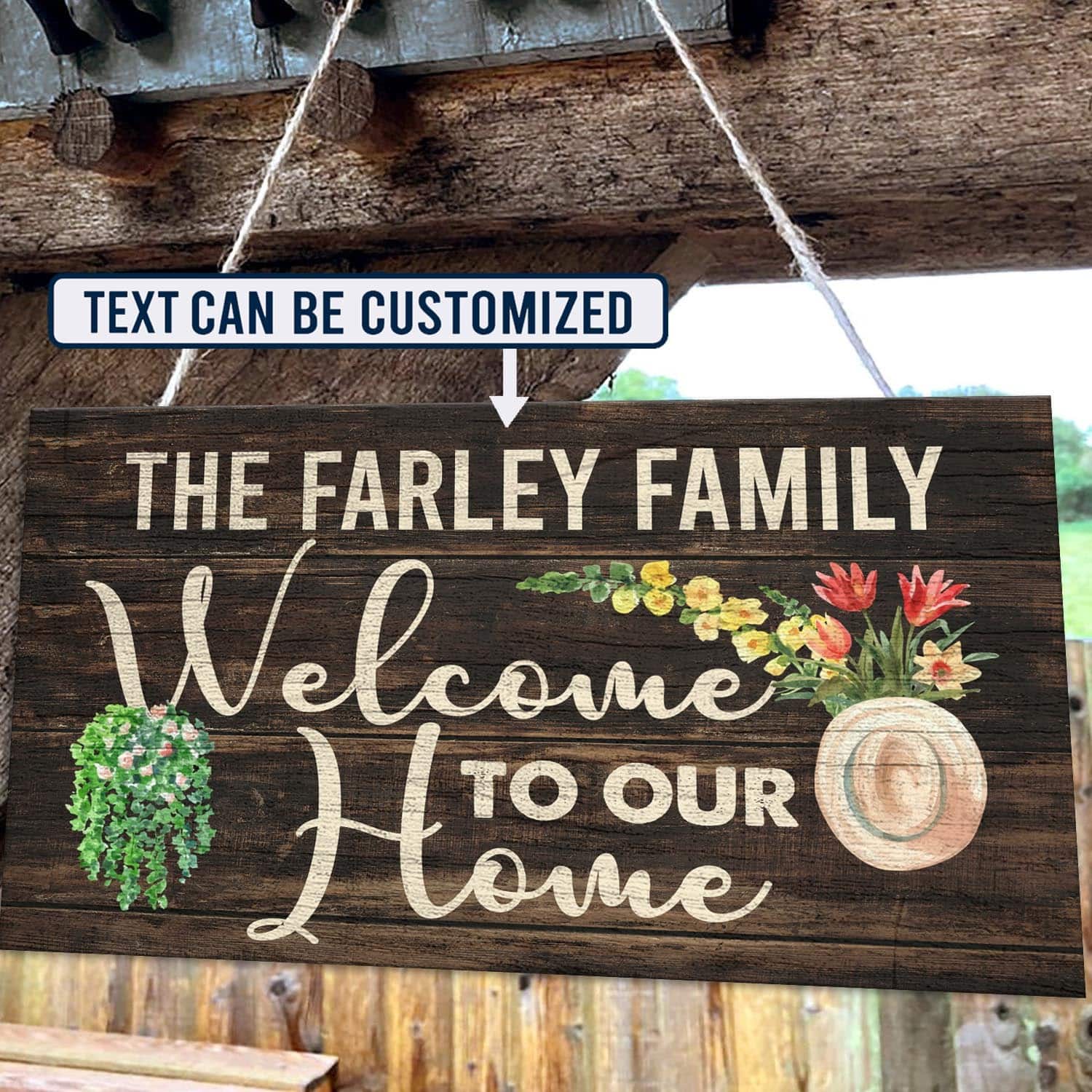 8MH. Welcome Our Home Sign Mockup3