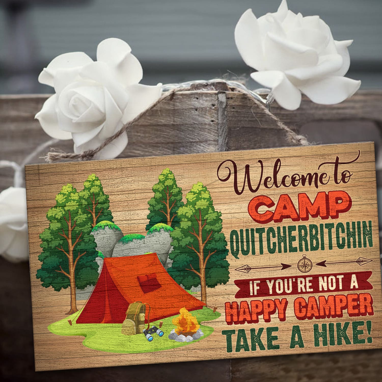 3KNG. Quicherbitchin Door Sign (1) Mockup 3