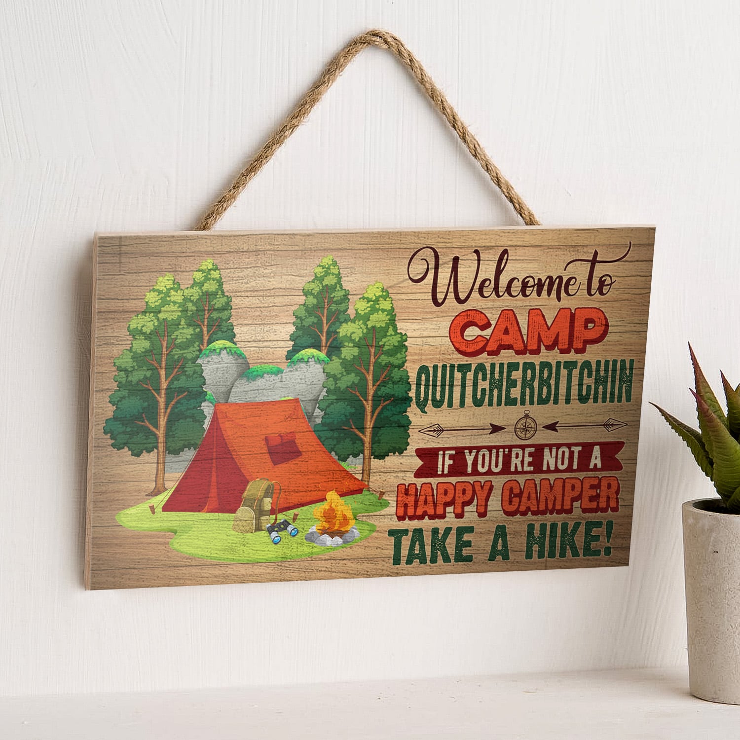 3KNG. Quicherbitchin Door Sign (1) Mockup 6