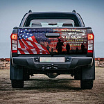 3VT. Only Two Defining Forces Tailgate Wrap Mockup 4