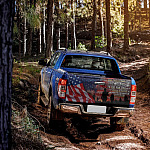 3VT. Only Two Defining Forces Tailgate Wrap Mockup 16
