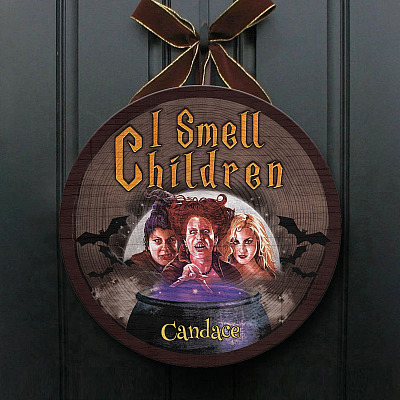 Wooden Door Sign