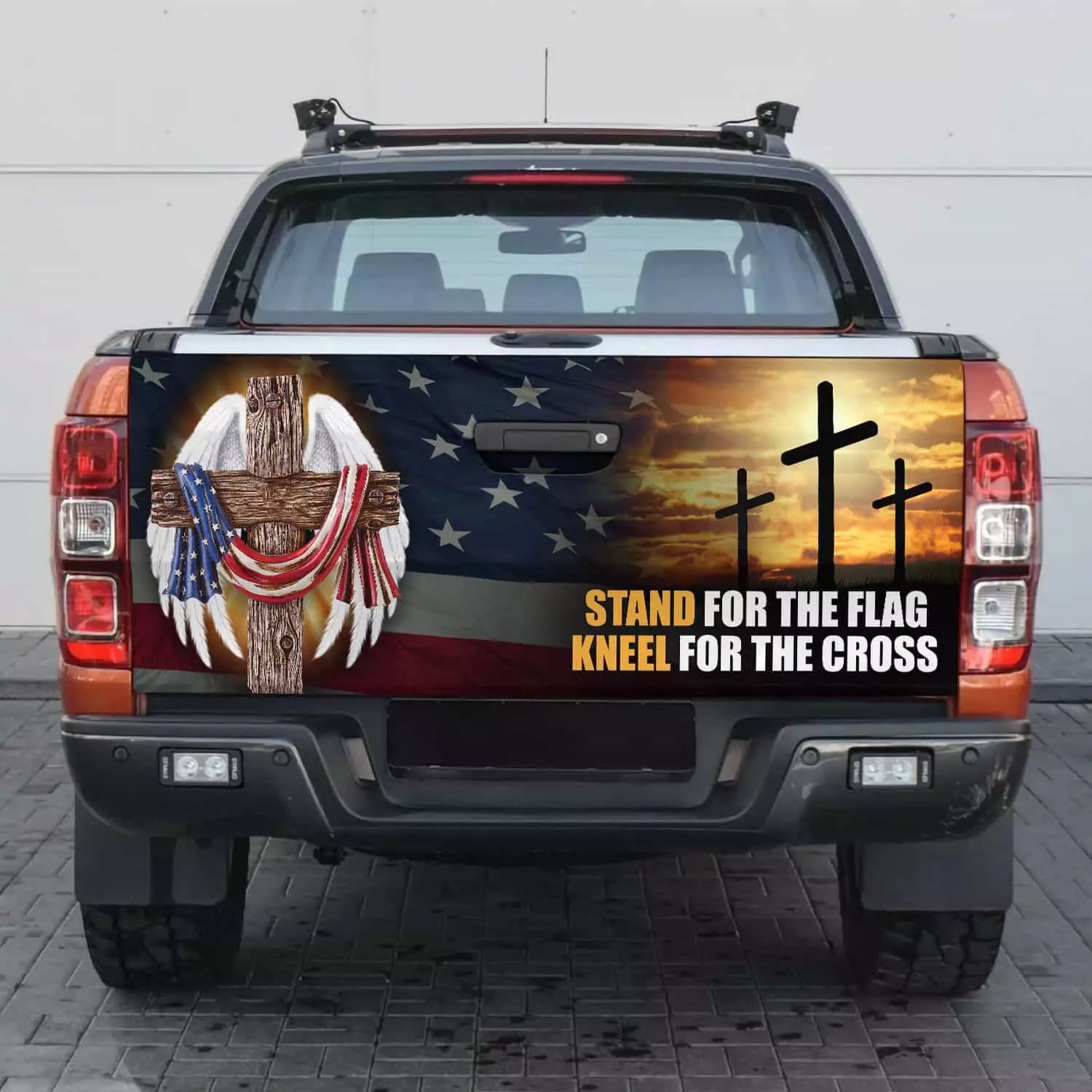 35 HG. Stand For The Flag (6) Tailgate Wrap Mockup 2
