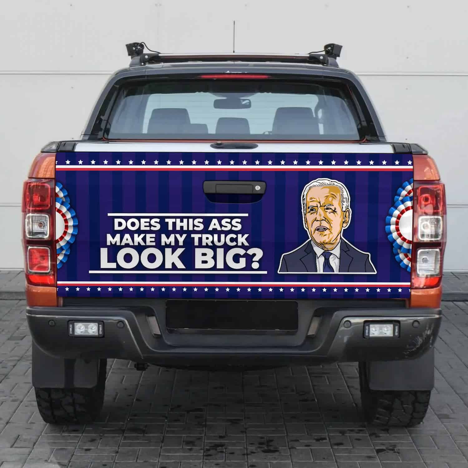 3HV. Make My Truck Big-(6) Tailgate Wrap Mockup 2