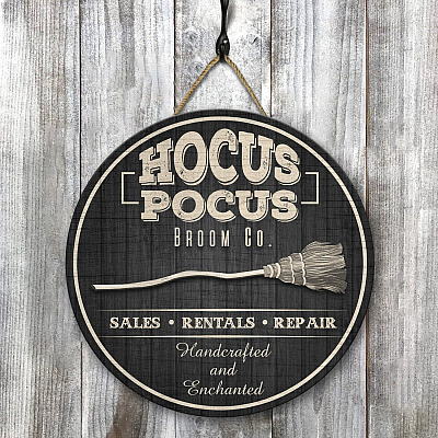 Wooden Door Sign