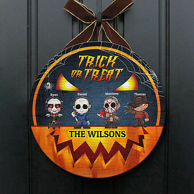 Wooden Door Sign