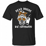 dead inside, Black, Unisex T-Shirt dead inside, Black, Unisex T-Shirt