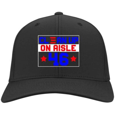 Clean Up Hat, Black, Twill Cap