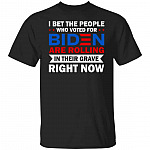 Biden Are Rolling tee, Black, Unisex T-Shirt