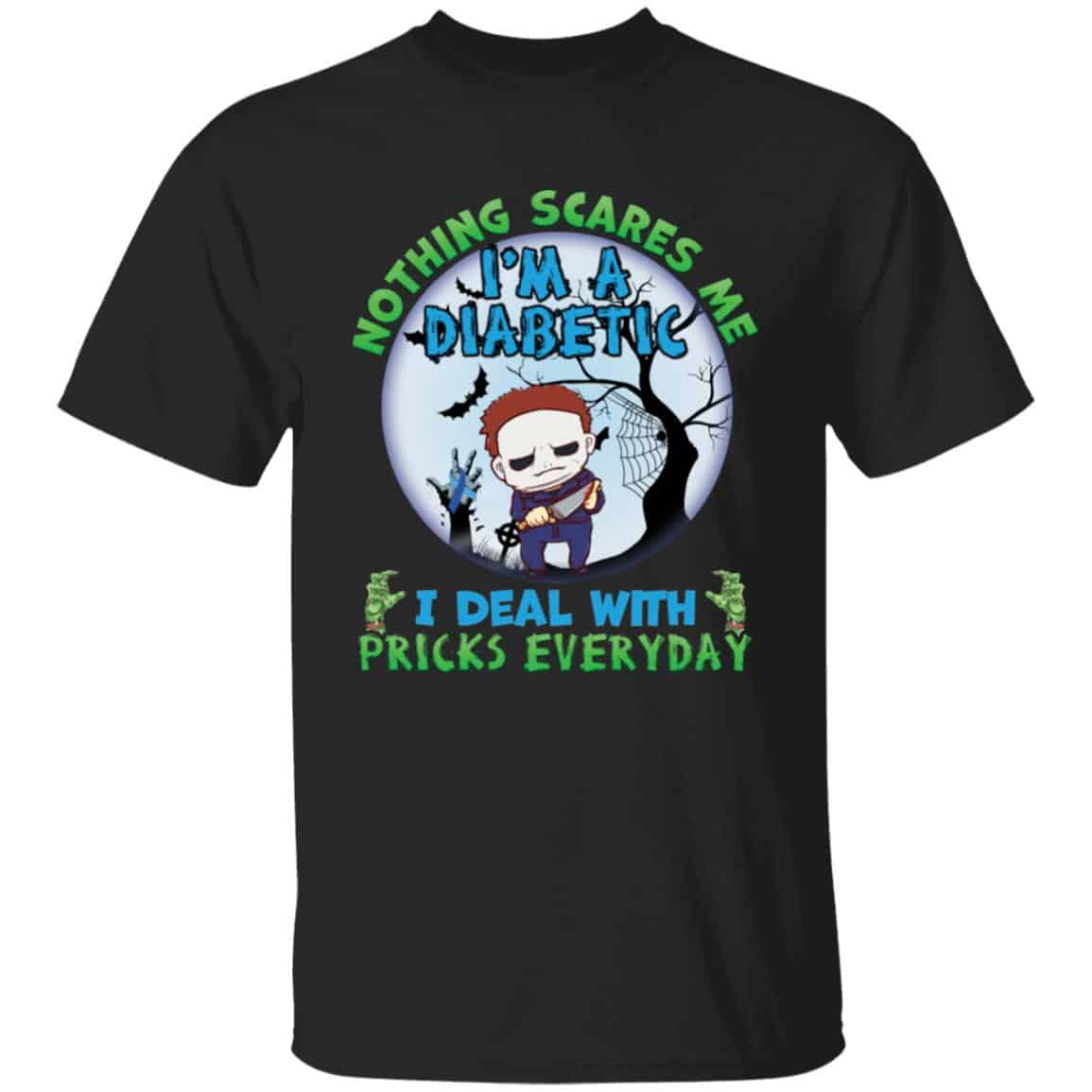 T-SHIRT Template (Only), Black, Unisex T-Shirt