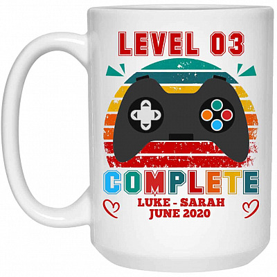 15 oz. White Mug