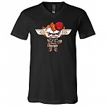 Baby Yoda Pennywise Halloween T-shirt, Black, V-Neck T-Shirt Baby Yoda Pennywise Halloween T-shirt, Black, V-Neck T-Shirt