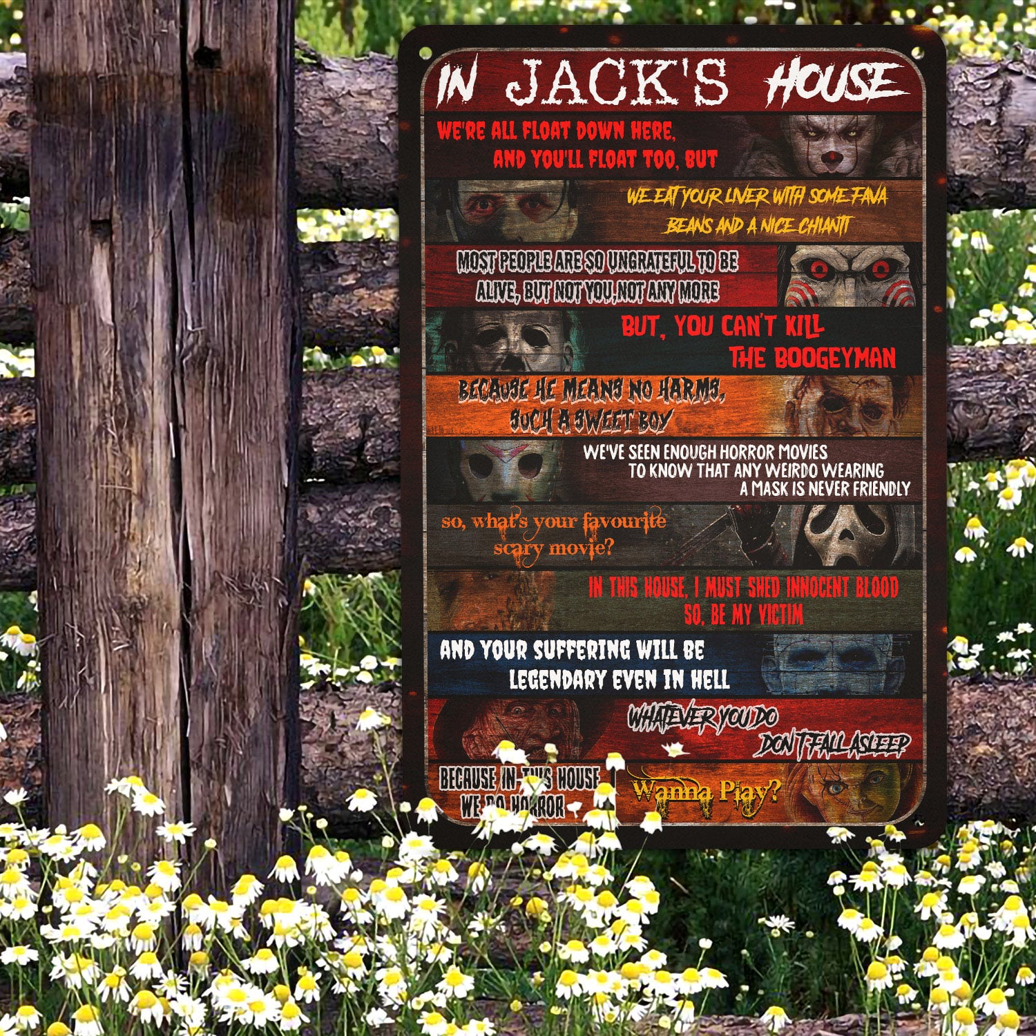 1H. Ưu tiên.In House Horror-Metal Sign(Sample Design) Metal Sign Mockup 10