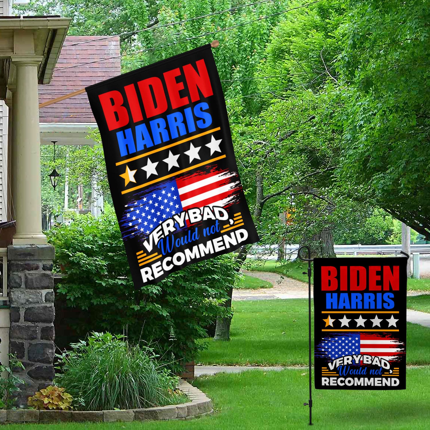 2MH. Biden Not Recommended_30x40 Garden & House Mockup 1